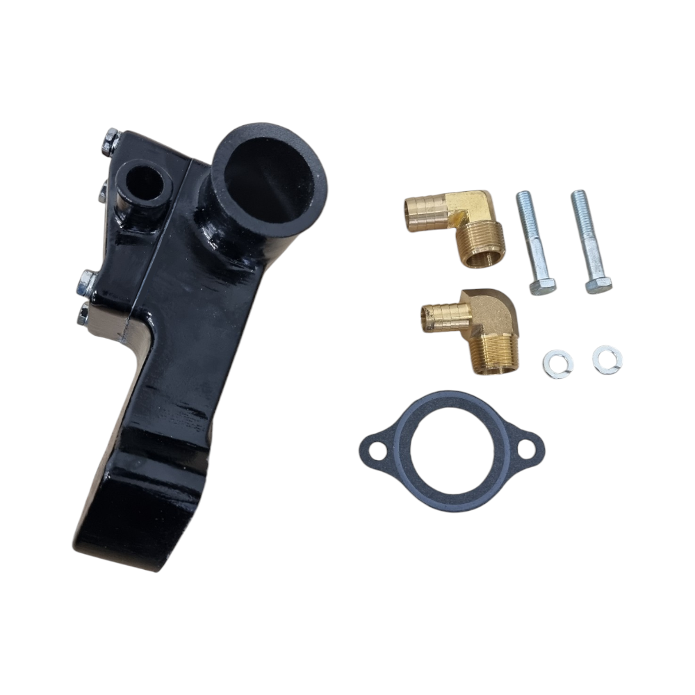 KEM 350 Chev raw water cooling system