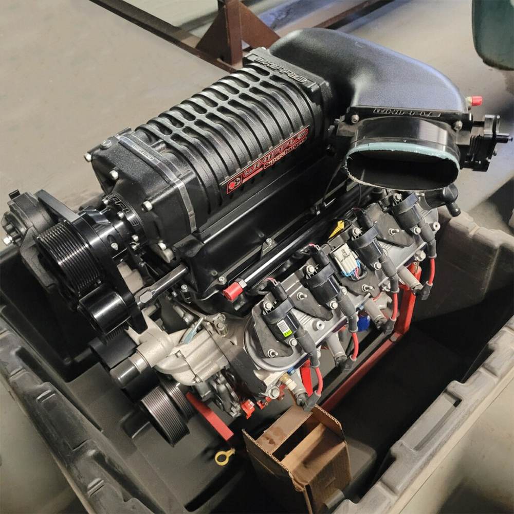 350ci Supercharged COPO Crate Engine 1000hp+